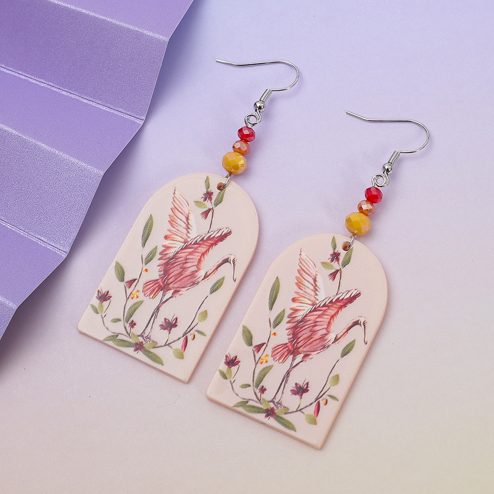 Ethnic Fashion Trends 2025 - Geometric Arch Acrylic Women's Earrings 2025