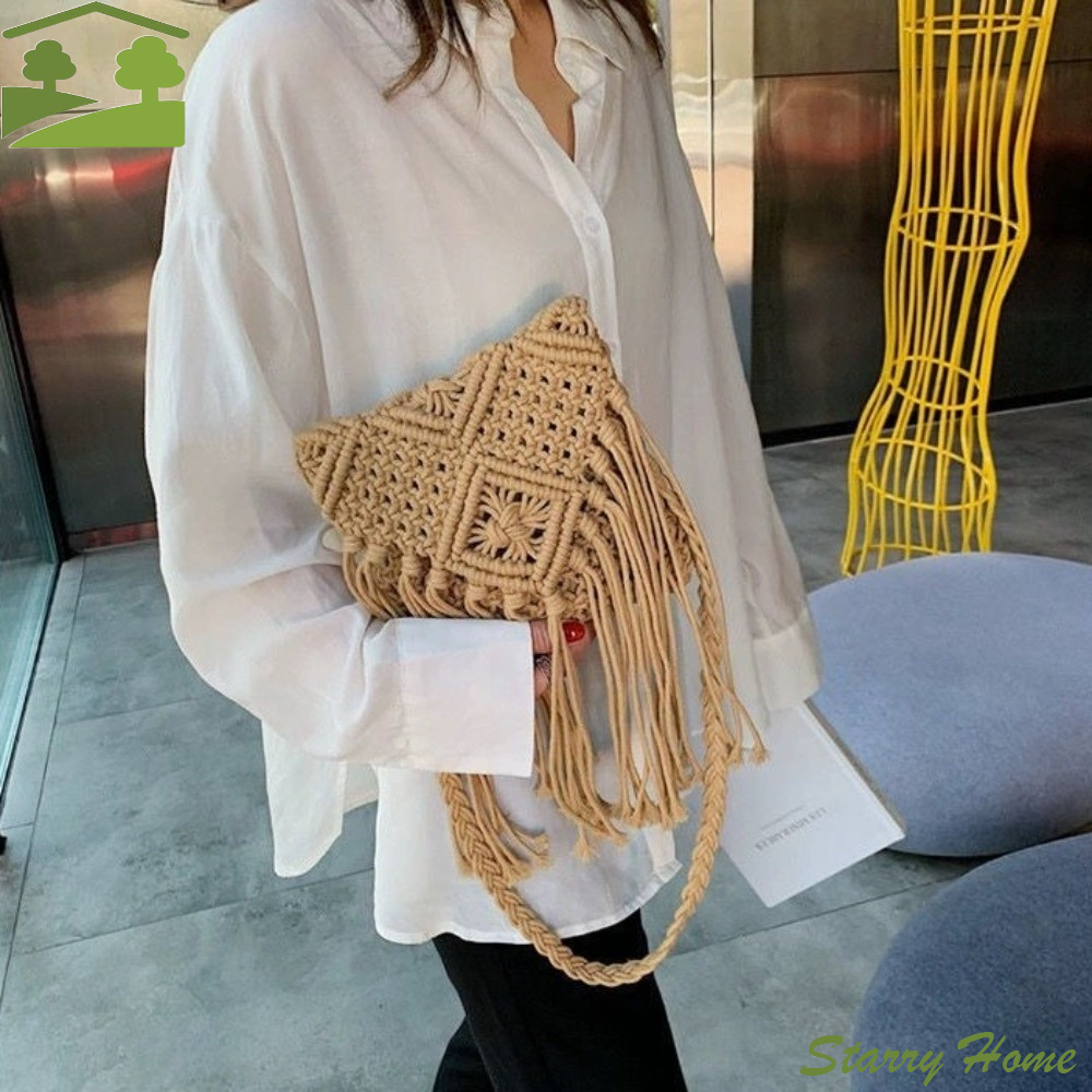 Ethnic Fashion Style - Fashion Ethnic Style Woven Straw Bag