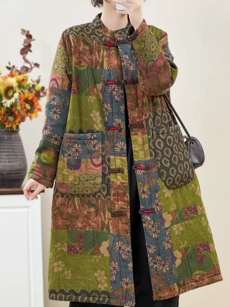 Ethnic Style Retro Floral Plat - Winter Ethnic Fashion For Women review and price