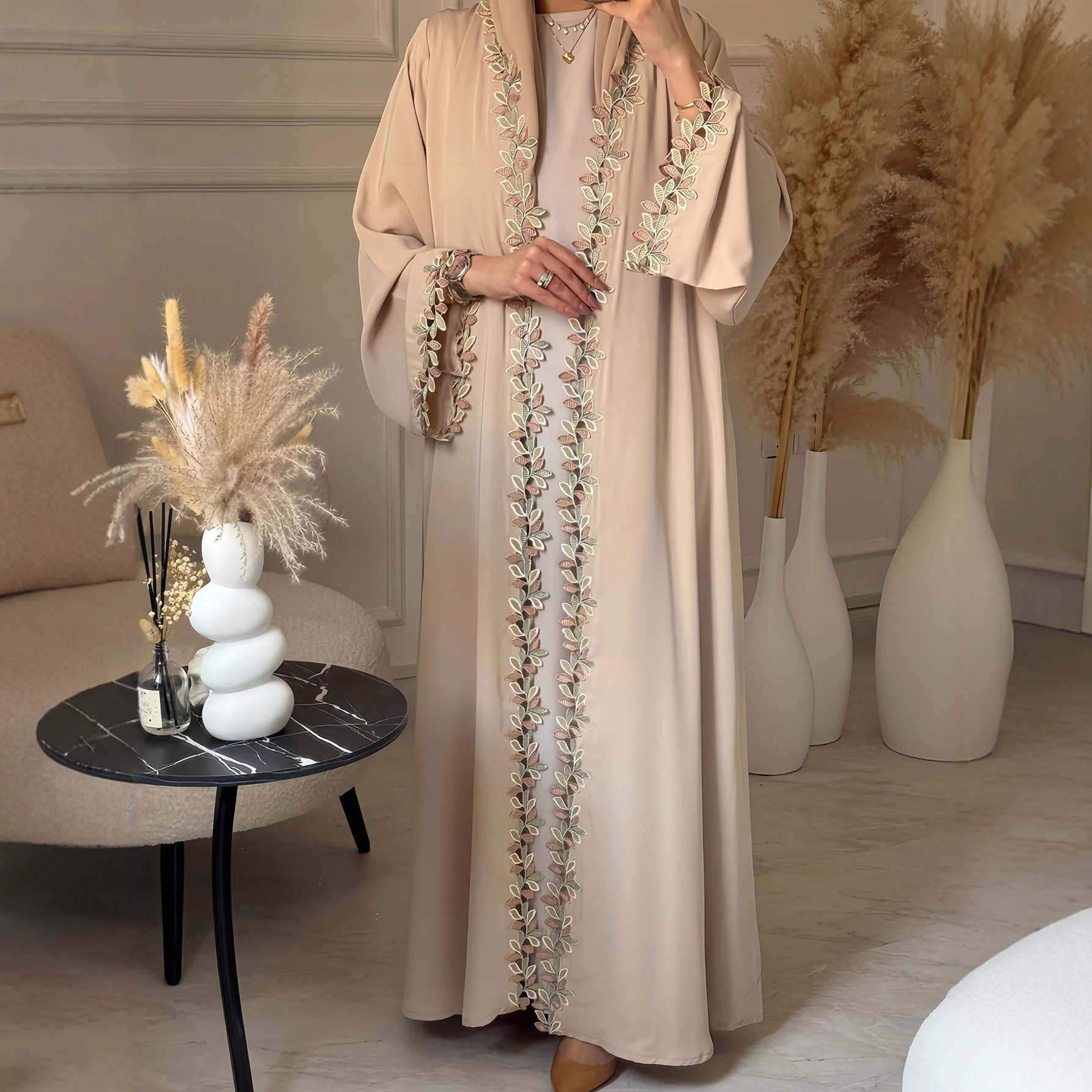 Eid Dress Cardigan Abaya Women - Jalabiya Women Arabic review and price