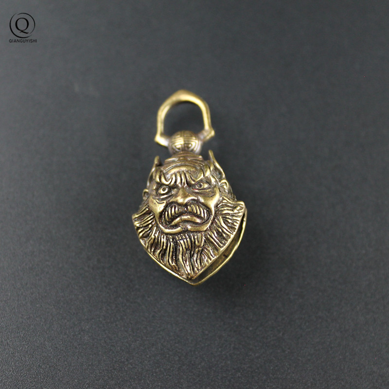 Vintage Brass Zhong Kui Chines - Ethnic Fashion World review and price