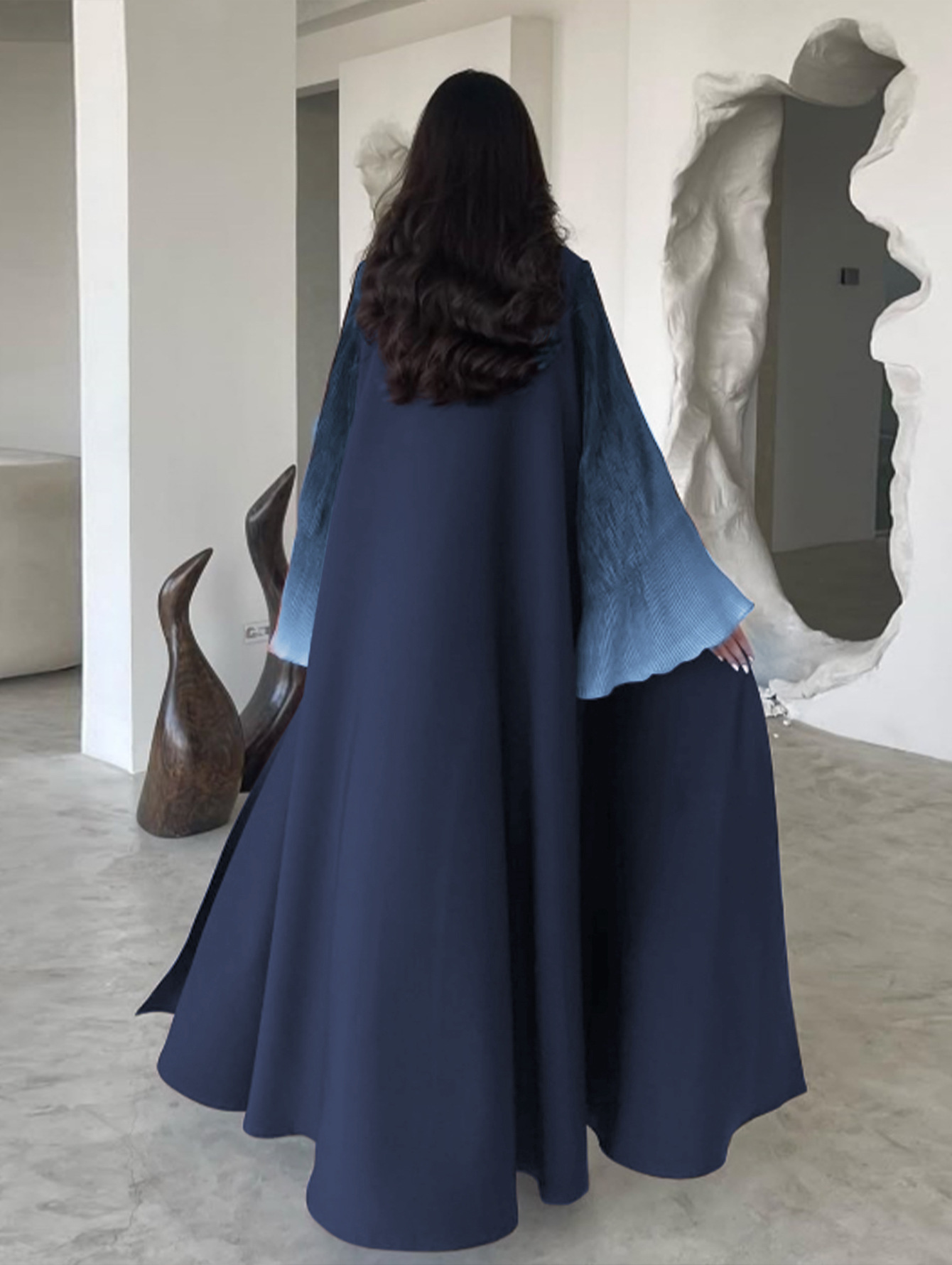 Eid Women Abaya Chiffon Dress  - Jalabiya Women Arabic review and price