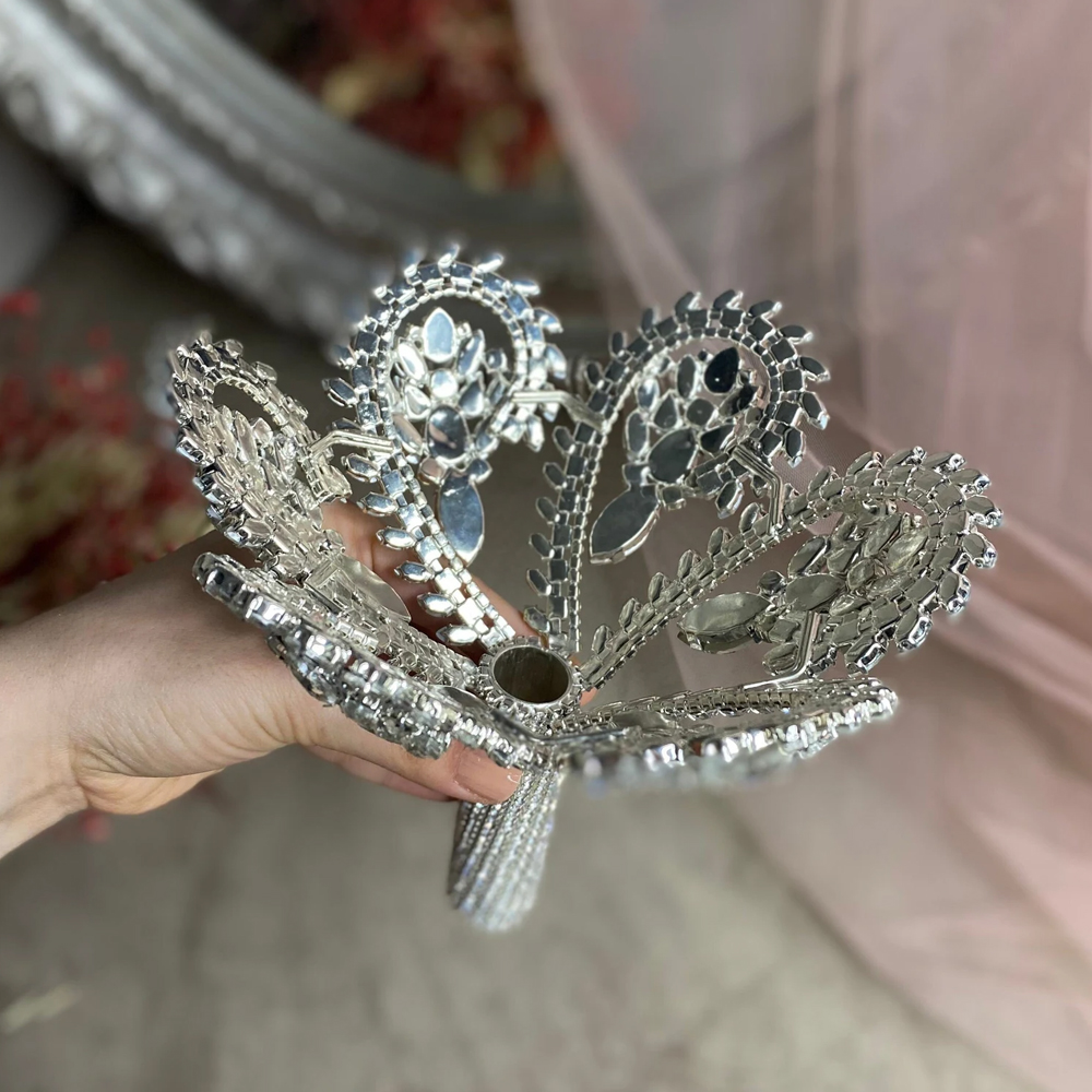 Boho Large Rhinestone Bridal B - Ethnic Fashion Jewellery review and price