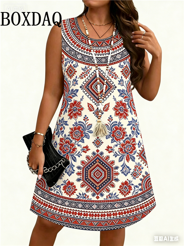 Ethnic Style Flowers 3D Print  - Ethnic Fashion Clothing review and price