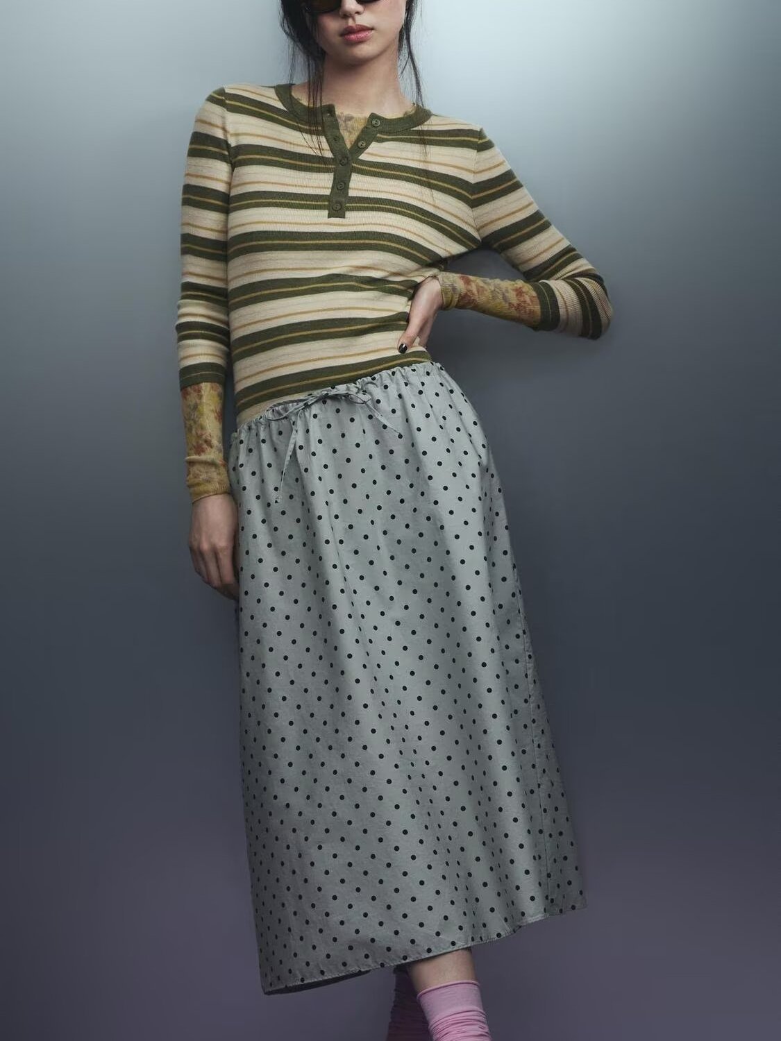 New Summer Women's Midi Skirt  - Ethnic Fashion Clothing review and price