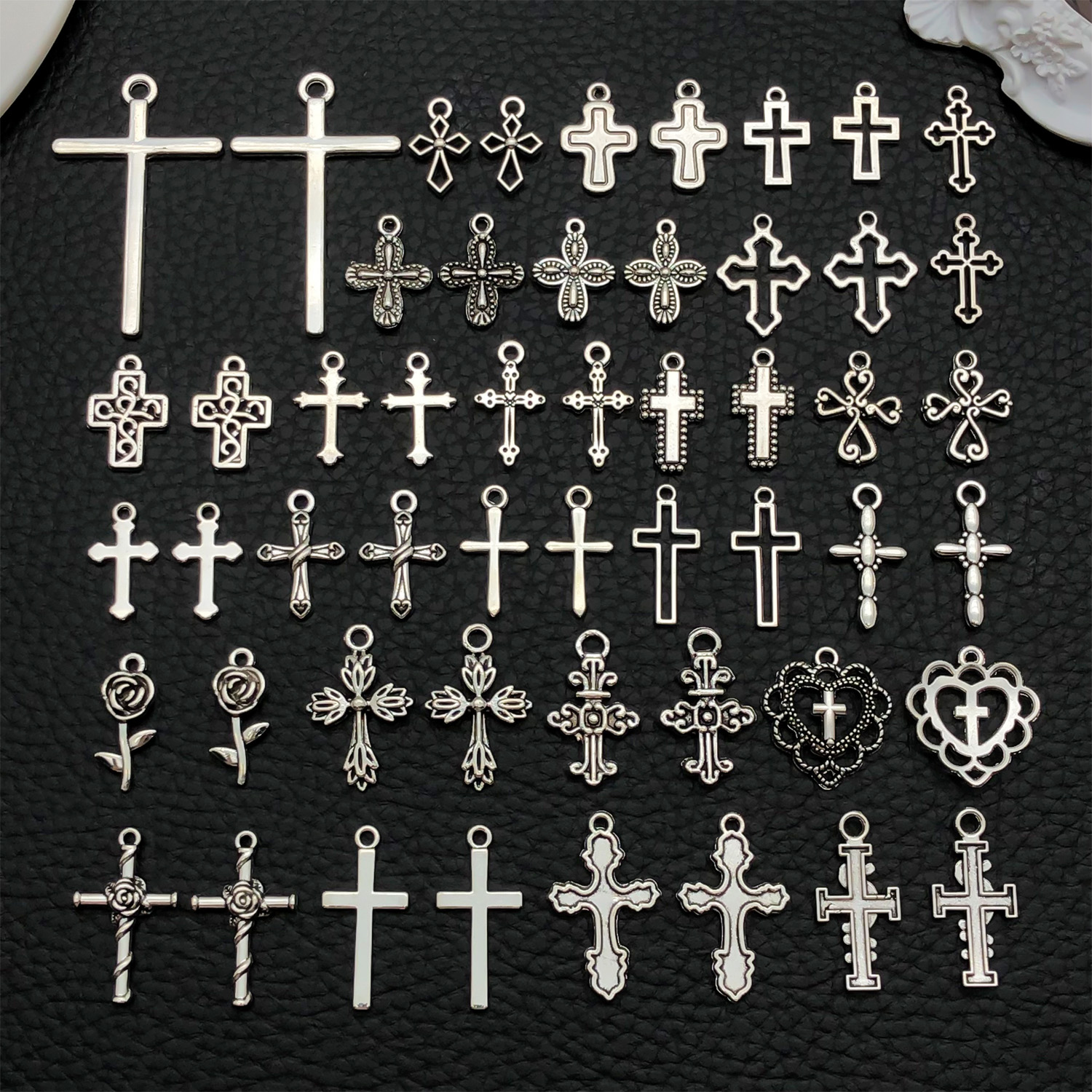 52pcs Assorted Cross Pendants  - Ethnic Fashion Style review and price