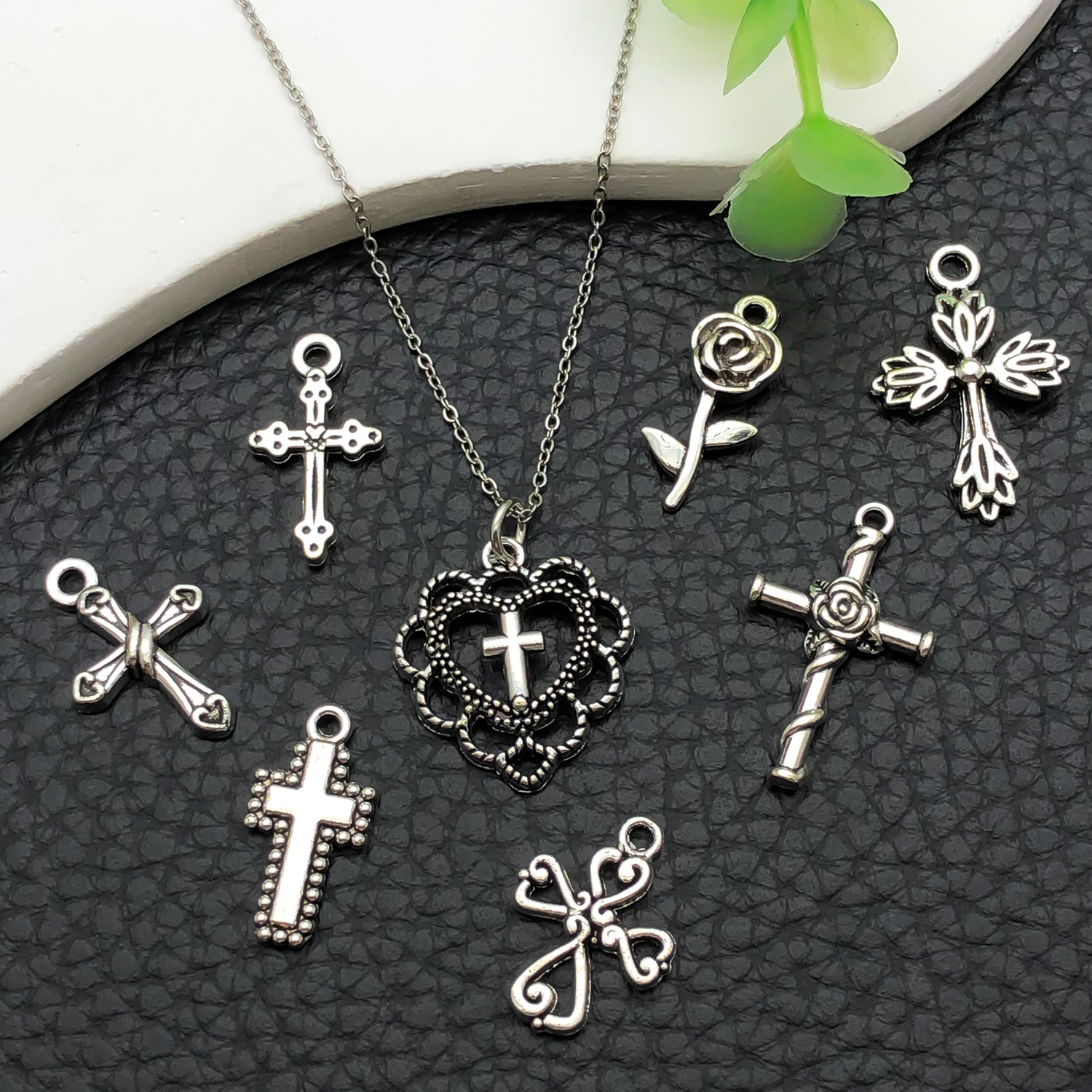 52pcs Assorted Cross Pendants  - Ethnic Fashion Style review and price