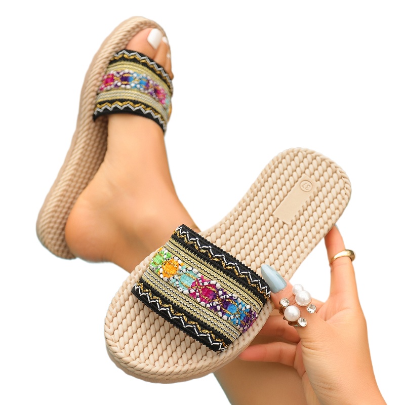 2026 New Summer Women Slippers - Ethnic Fashion Style review and price