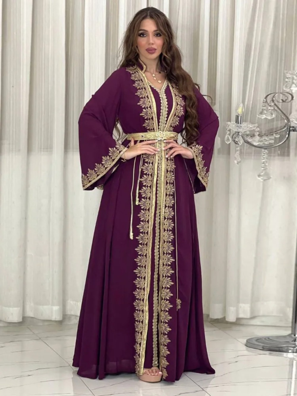 Eid Muslim Women Party Dresses - Jalabiya Women Arabic review and price