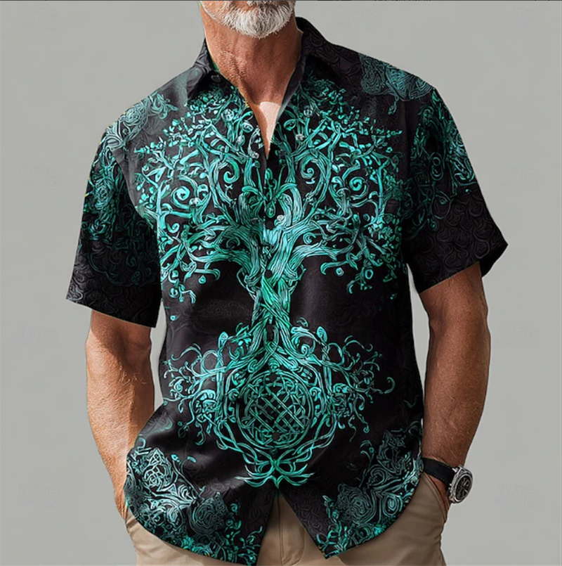 Vintage Men's Shirt Short Slee - Ethnic Fashion World review and price