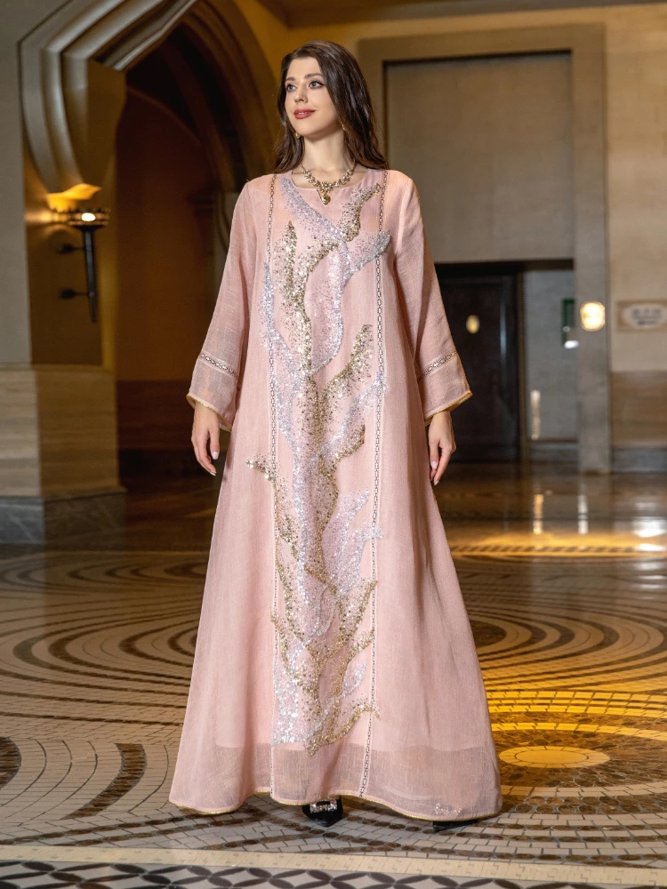 Eid Muslim Party Dress for Wom - Jalabiya Women Arabic review and price