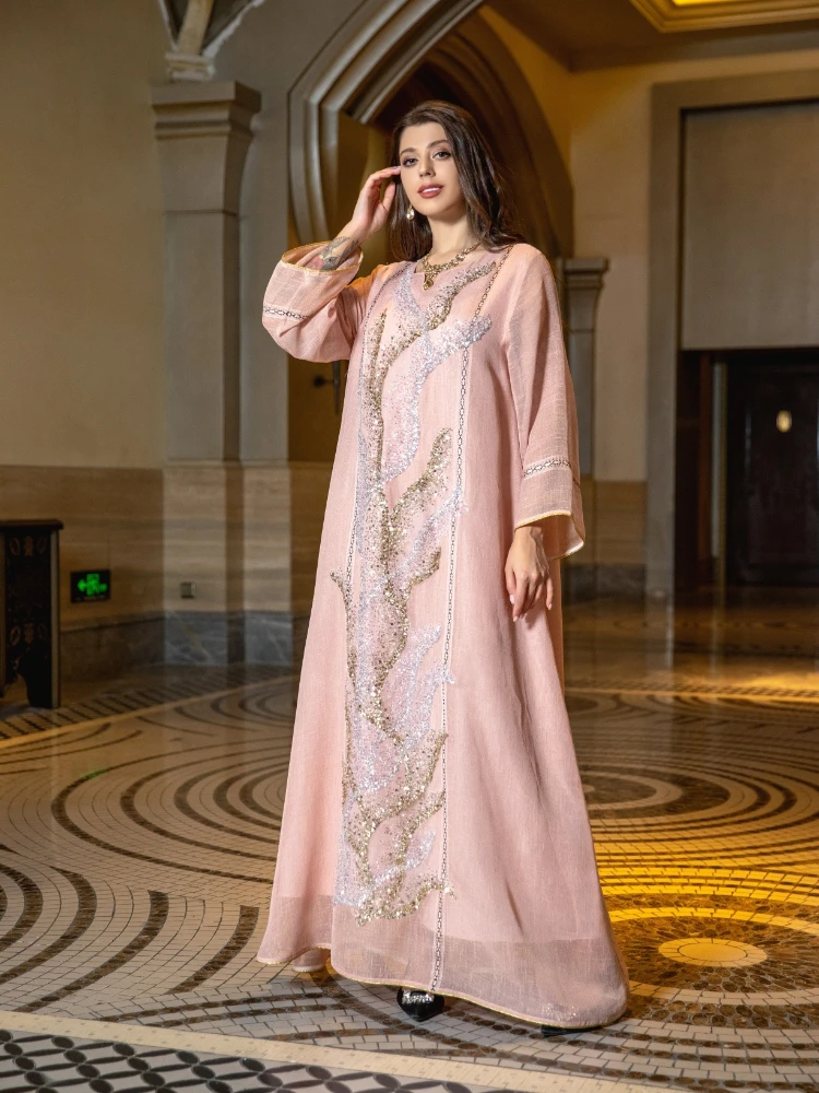 Eid Muslim Party Dress for Wom - Jalabiya Women Arabic review and price