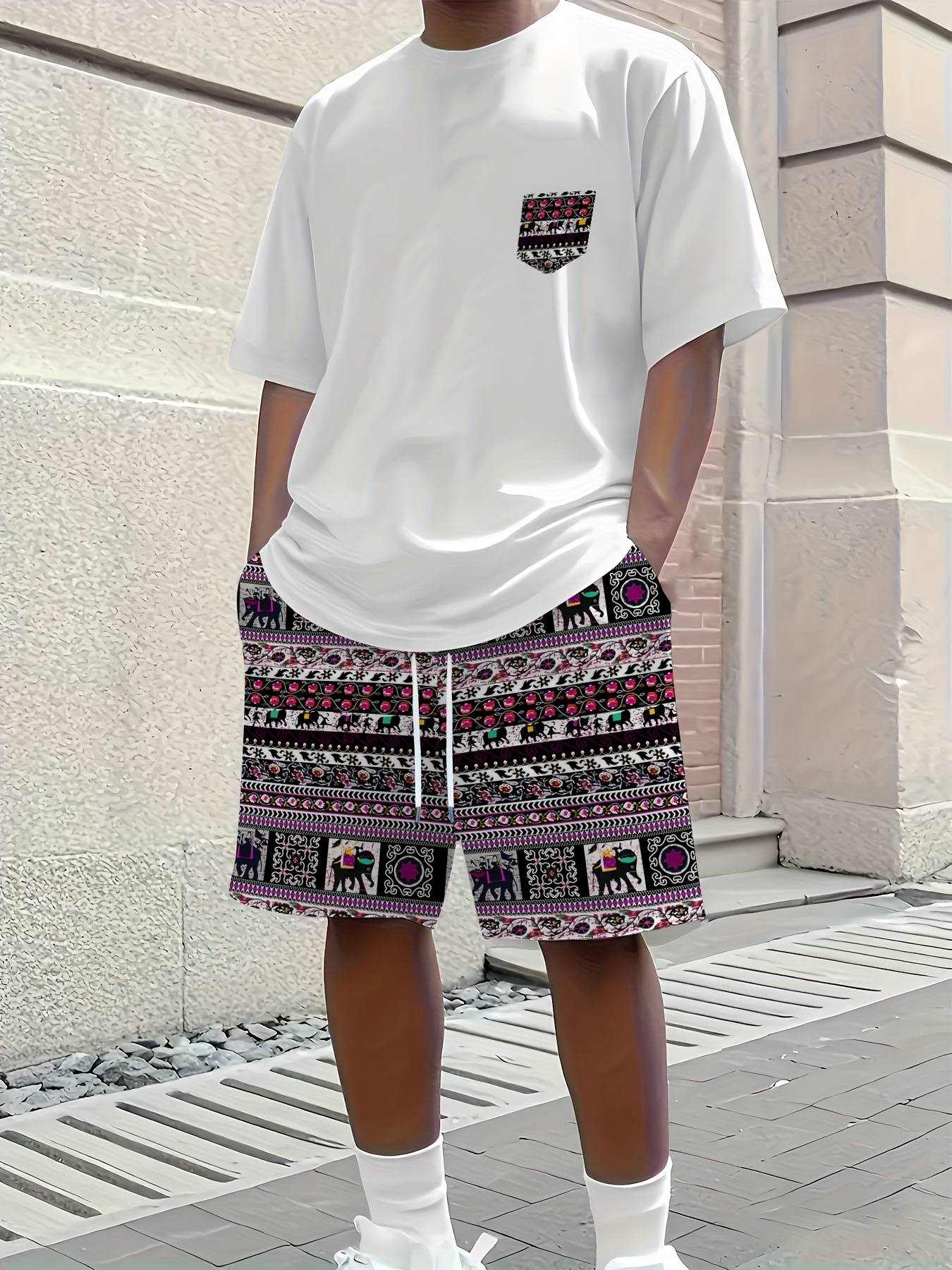 2026 Summer New Men's Short-Sl - Ethnic Fashion Style review and price