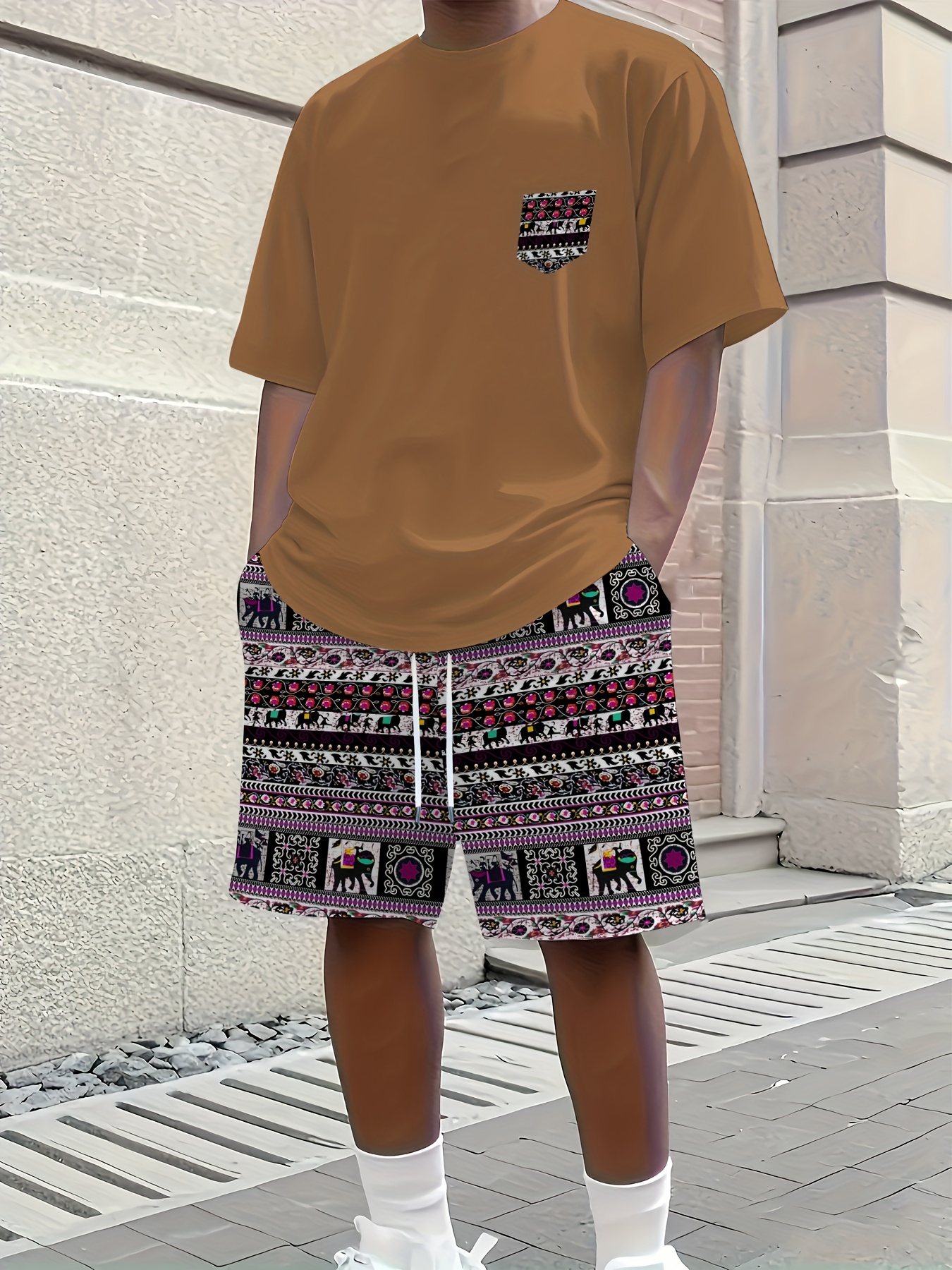 2026 Summer New Men's Short-Sl - Ethnic Fashion Style review and price