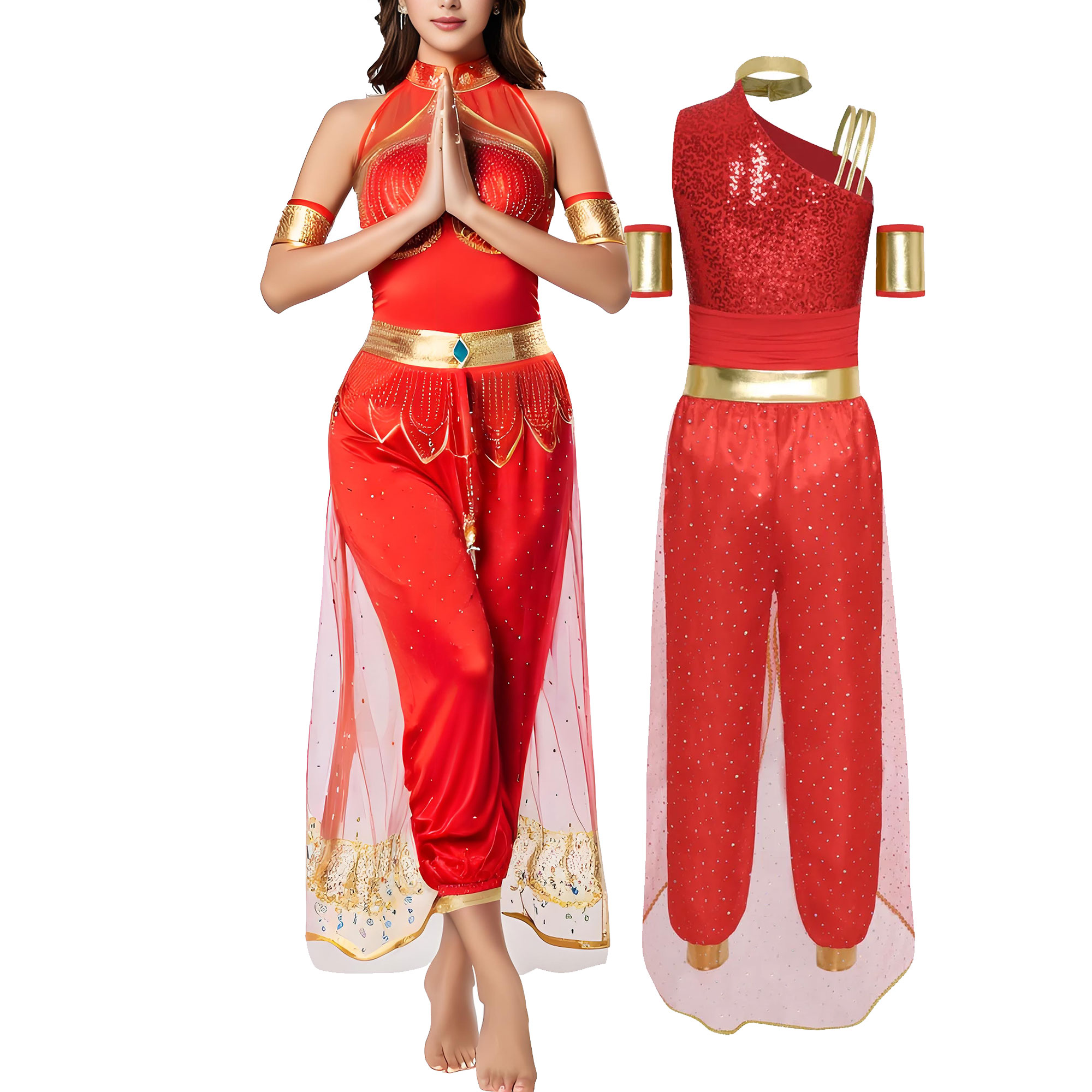 Womens Arabian Princess Dress  - Ethnic Fashion India review and price