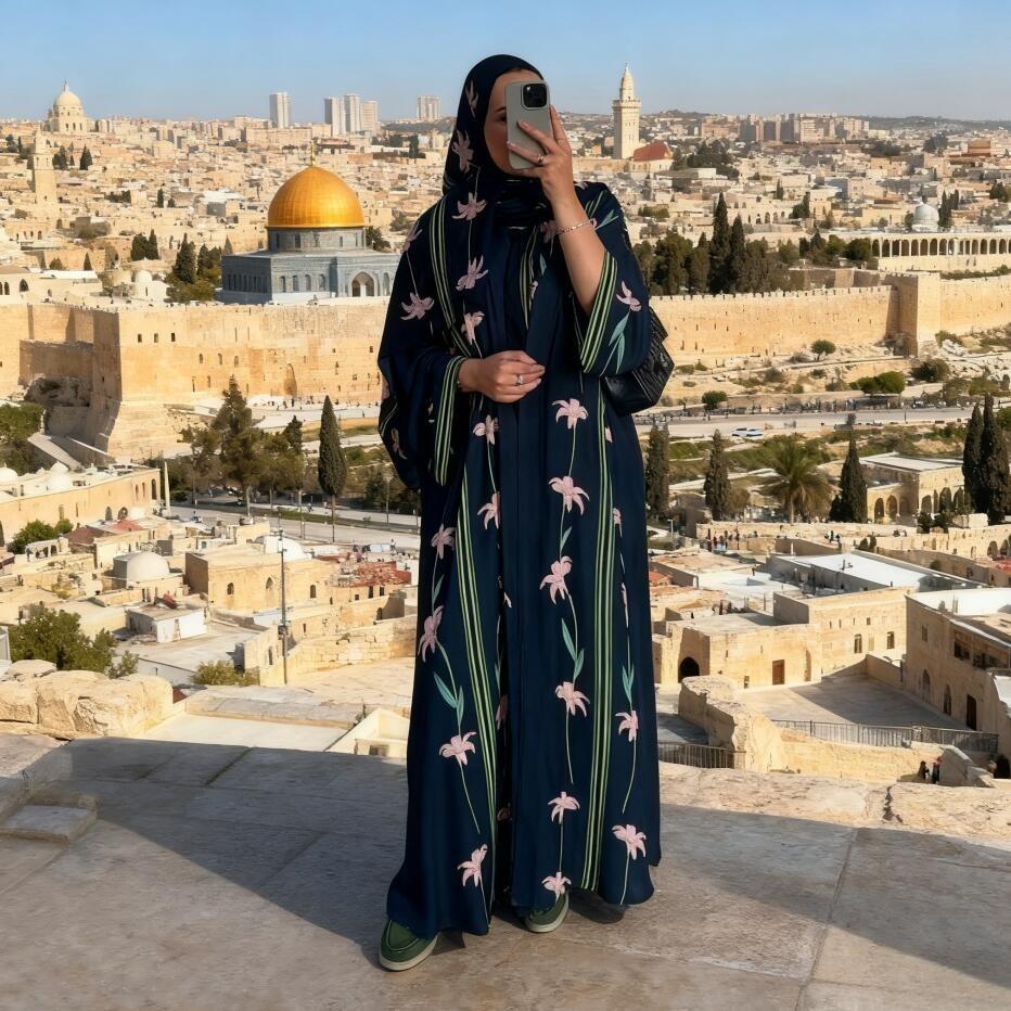 Eid Women Abaya Scarf Muslim P - Jalabiya Women Arabic review and price