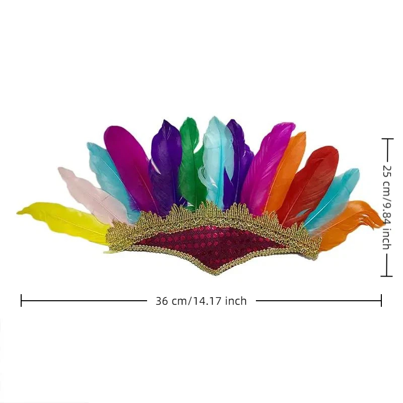 Indian Head Dress Headband New - Ethnic Fashion India review and price