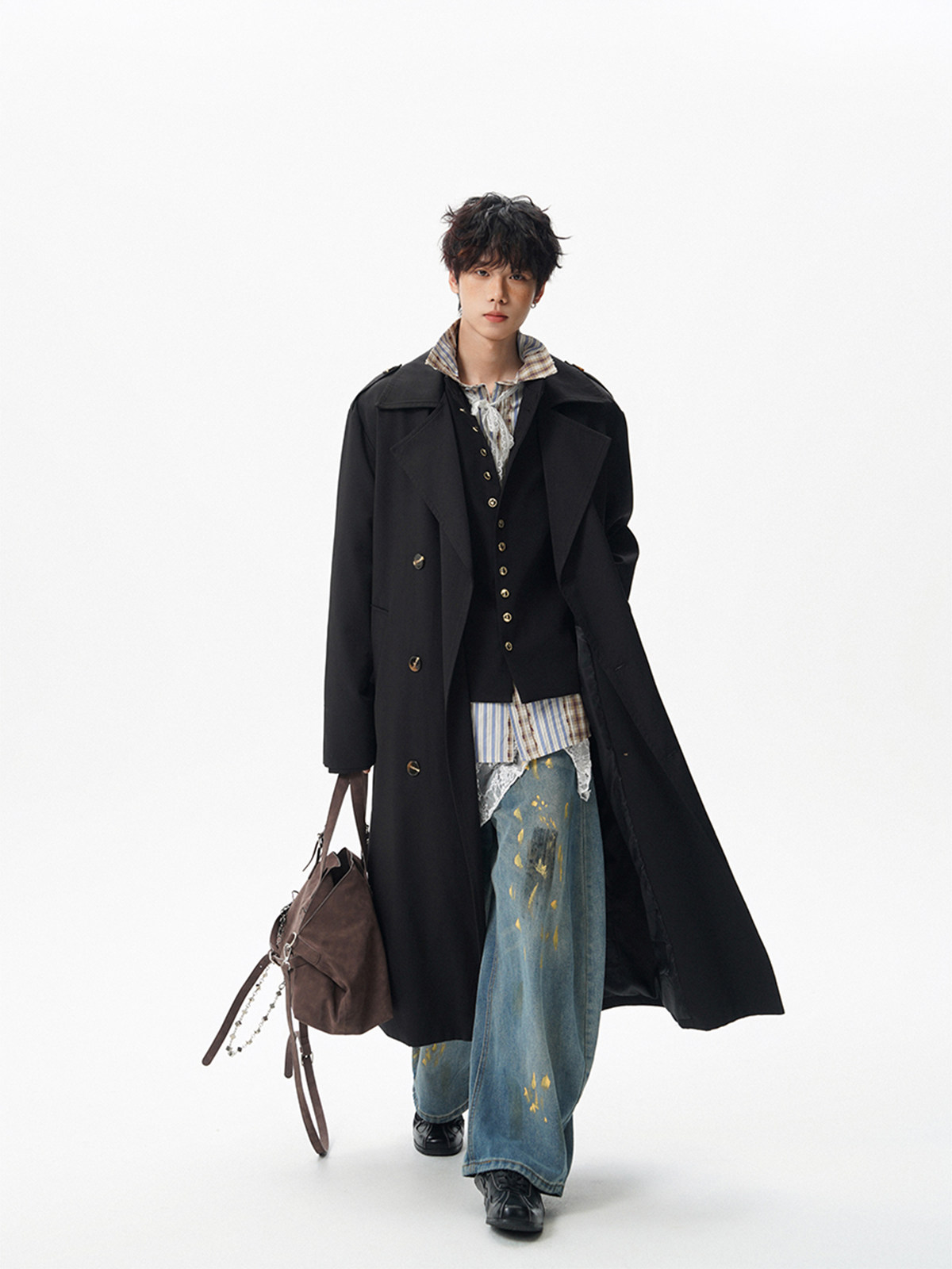 Trench Grey Coat Mens World Va - Ethnic Fashion World review and price