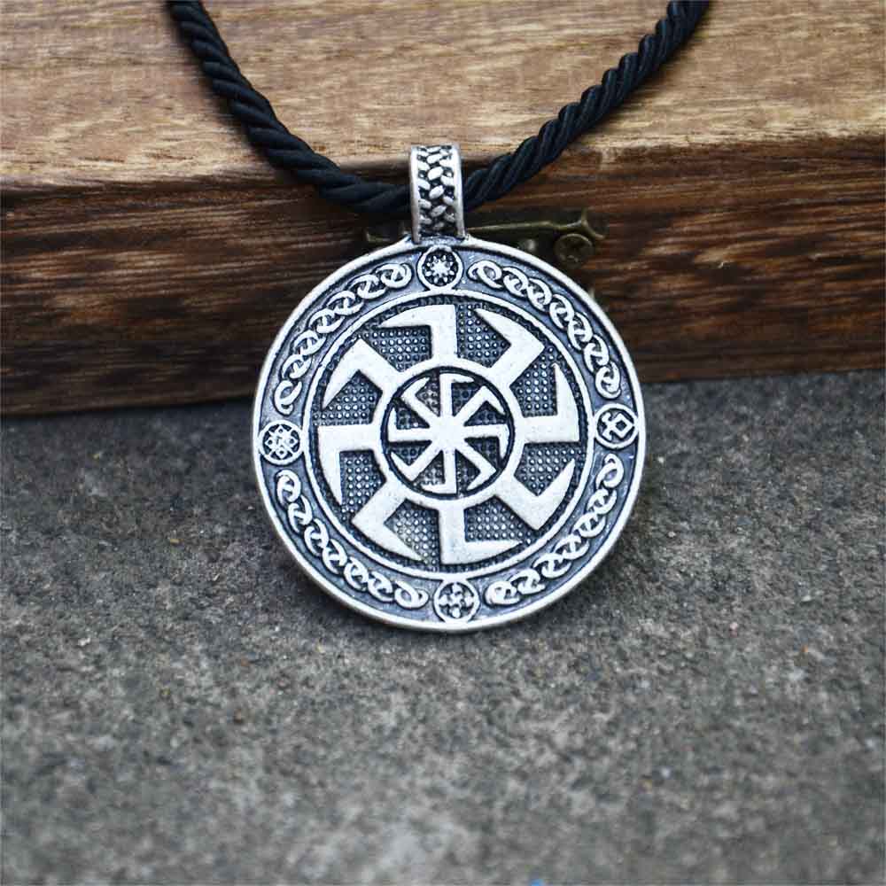 Retro Slavic Kolovrat Pendant  - Ethnic Fashion World review and price