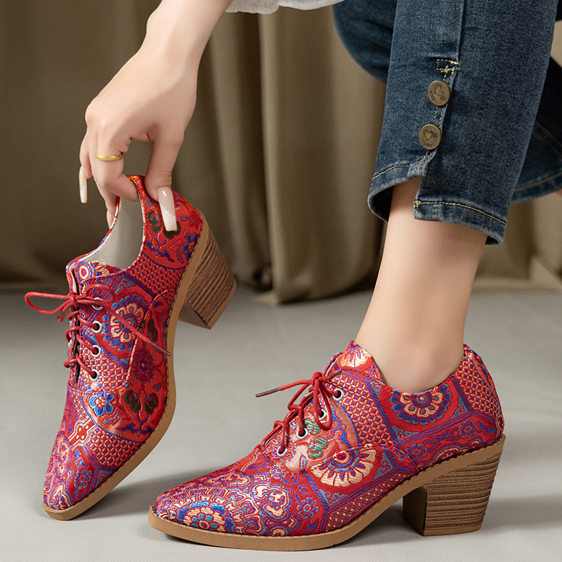 Ethnic Ladies Boots Spring Win - Winter Ethnic Fashion For Women review and price