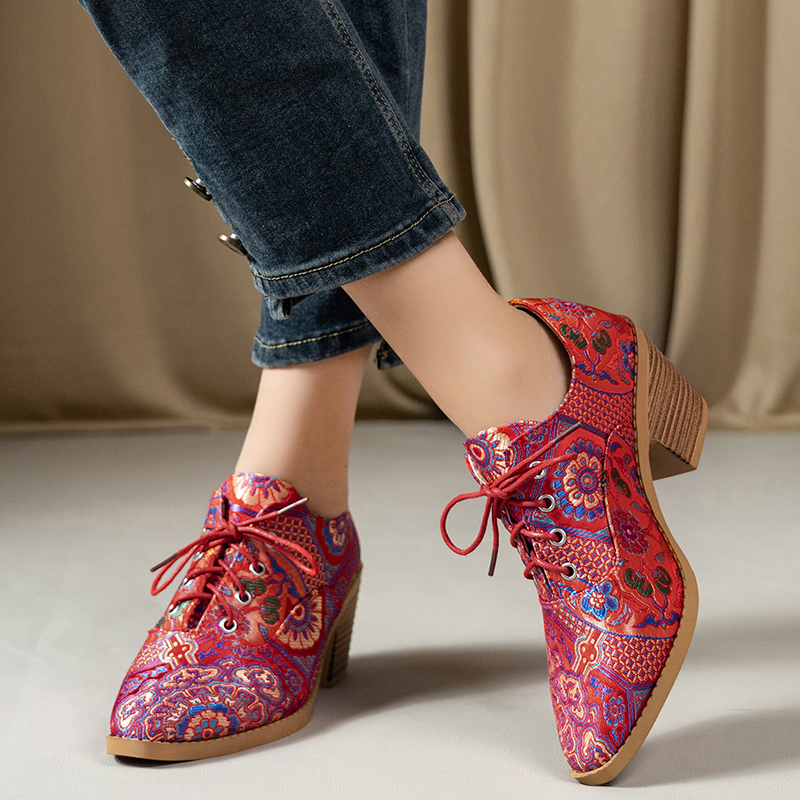 Ethnic Ladies Boots Spring Win - Winter Ethnic Fashion For Women review and price