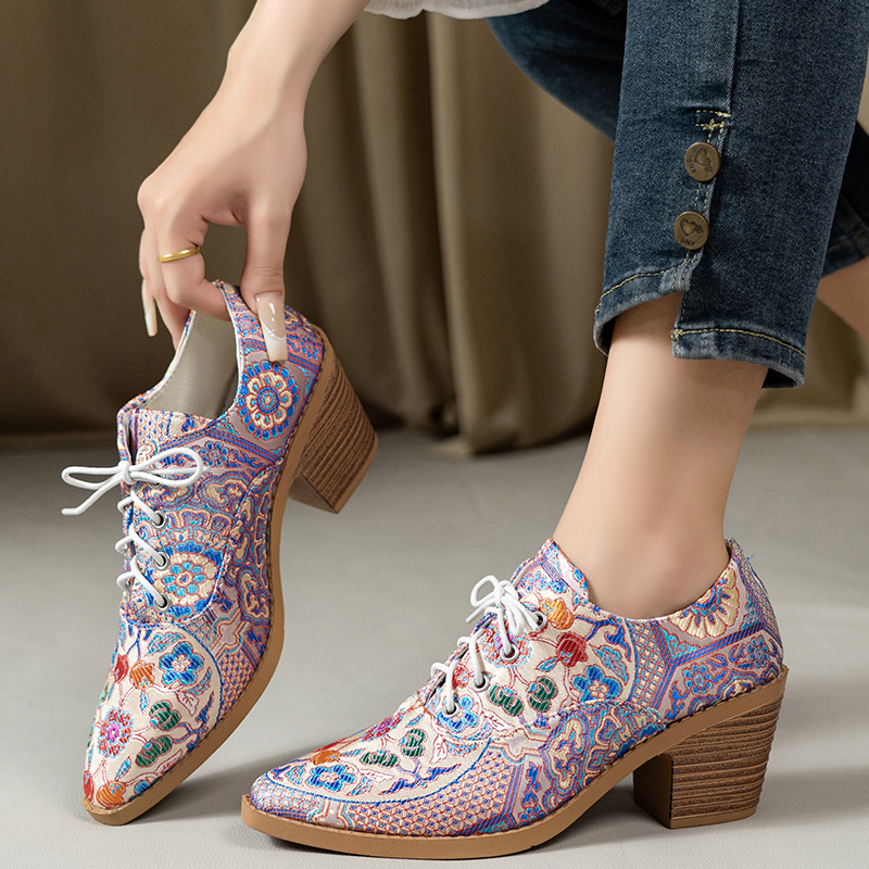 Ethnic Ladies Boots Spring Win - Winter Ethnic Fashion For Women review and price