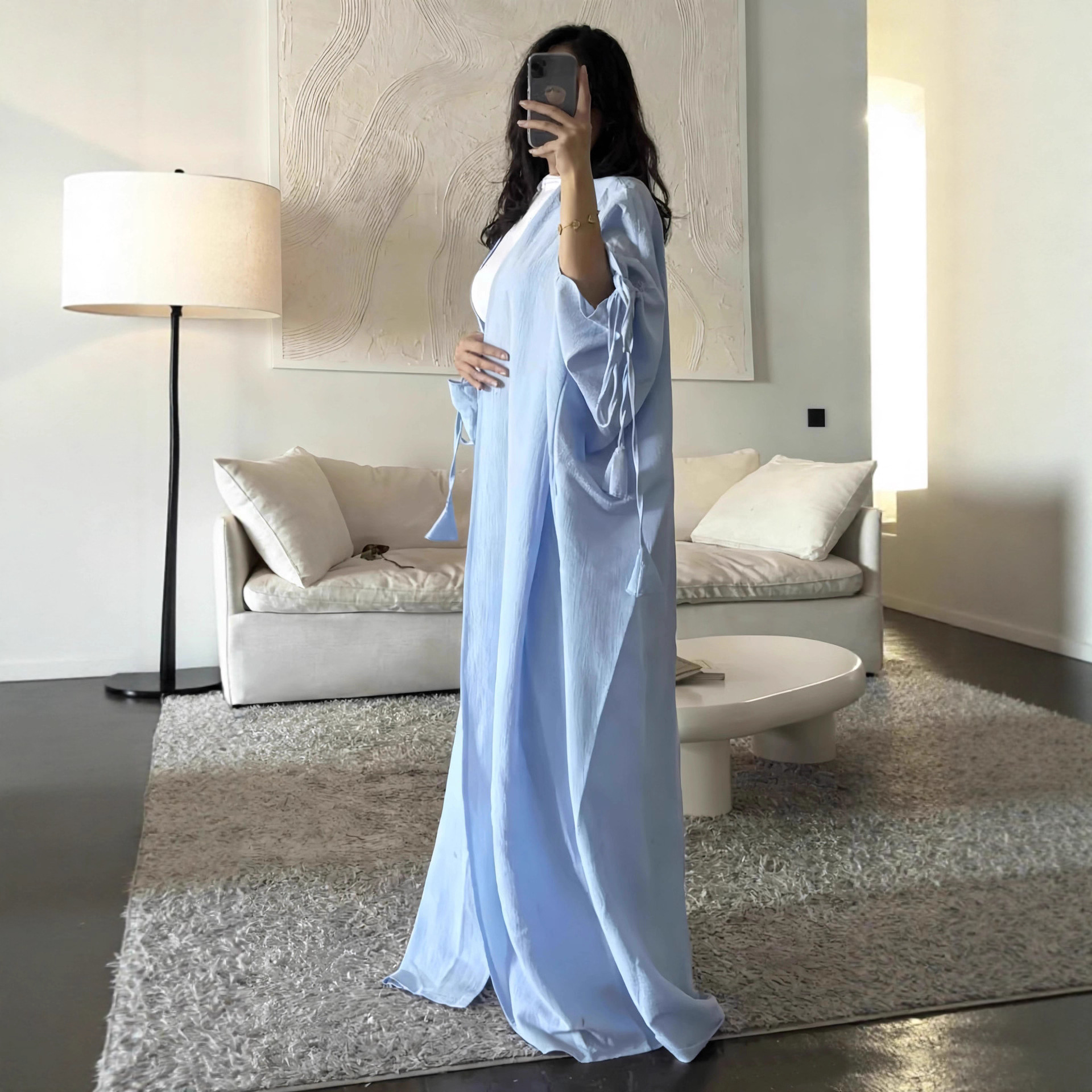 Women Dress Cardigan Robe Open - Jalabiya Women Arabic review and price