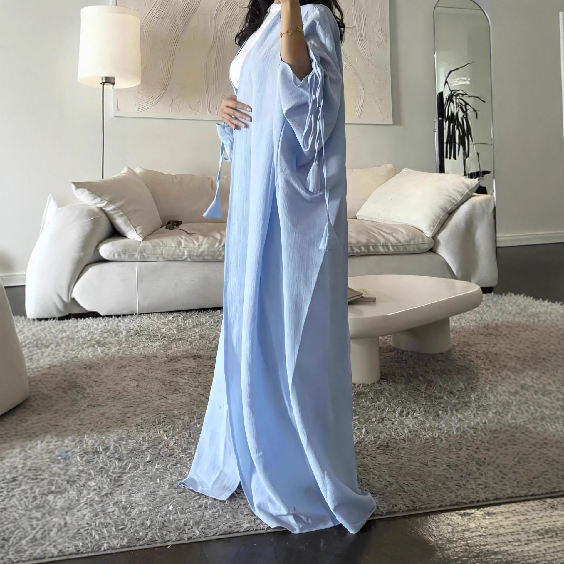 Women Dress Cardigan Robe Open - Jalabiya Women Arabic review and price