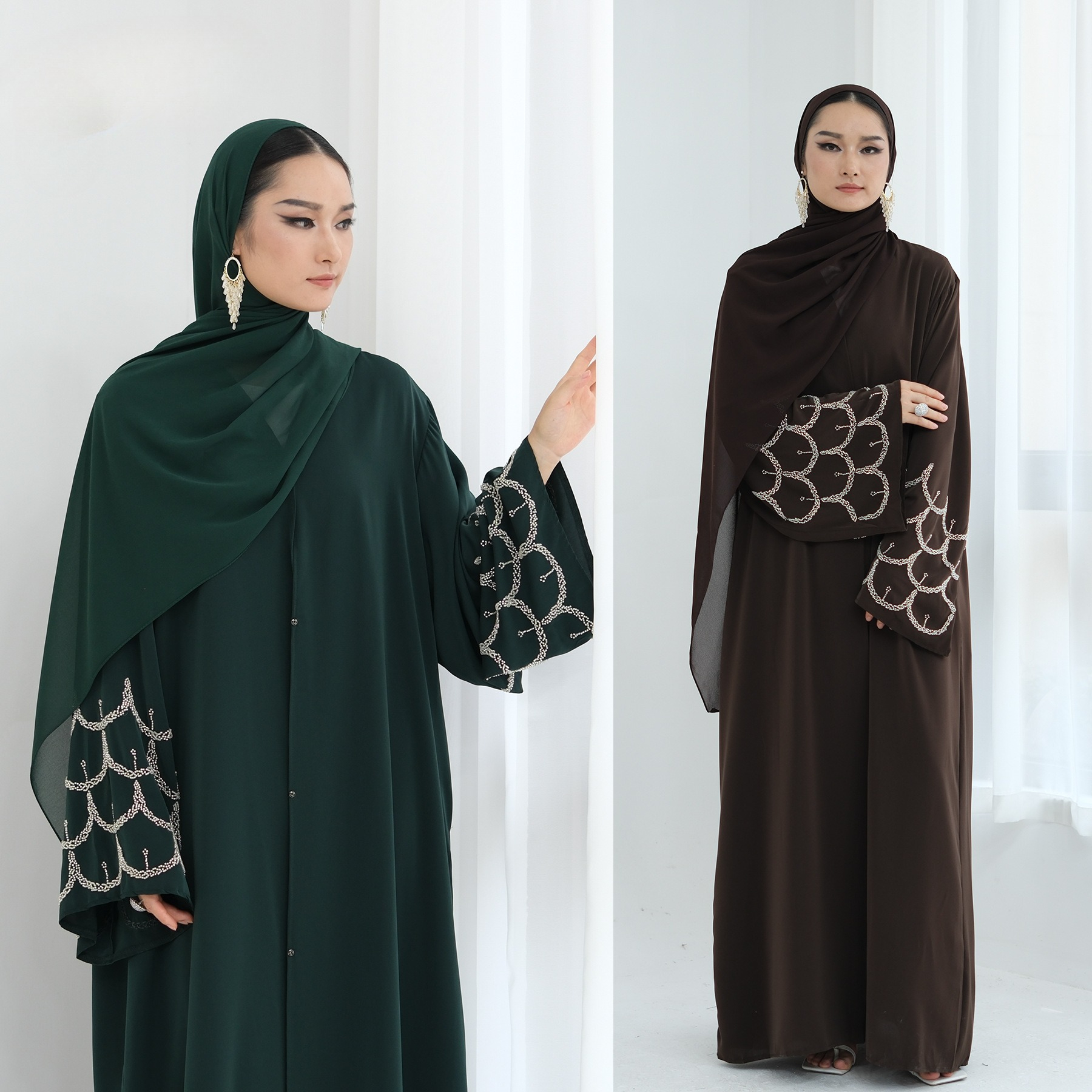 embroidery Women Dress Abaya c - Jalabiya Women Arabic review and price