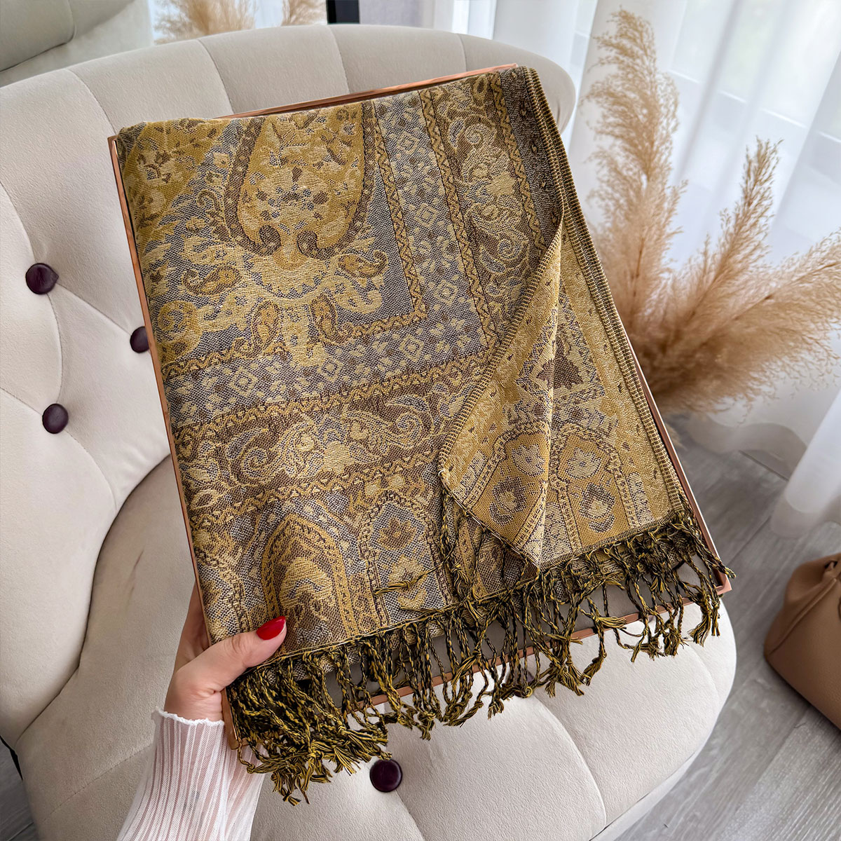2025 Tassel Blanket Design Eth - Winter Ethnic Fashion For Women review and price