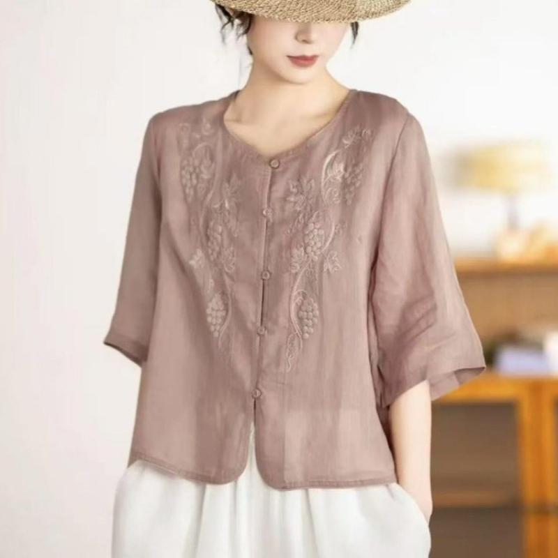 Elegant Summer Cotton Linen Et - Ethnic Fashion Clothing review and price