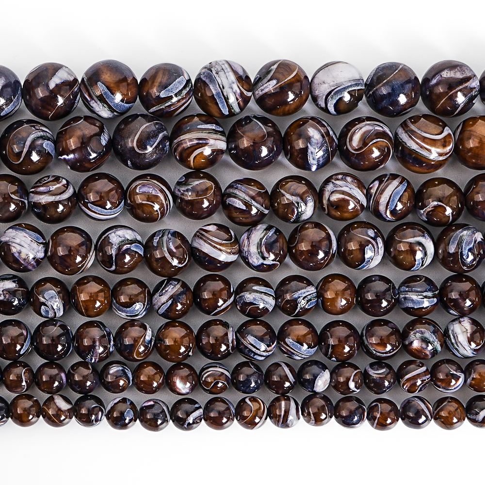 Natural Brown Trochidae Shell  - Ethnic Fashion Jewellery review and price