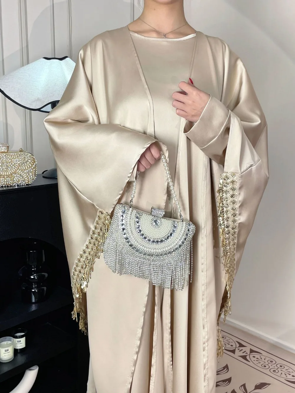 Muslim Women Abaya Dress 2 Pie - Jalabiya Women Arabic review and price