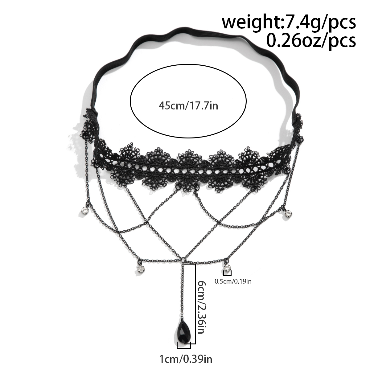 Ingemark Boho Elastic Band Bla - Ethnic Fashion Jewellery review and price