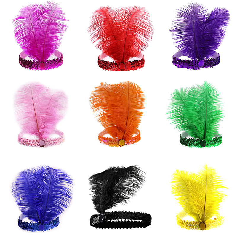 Sequins Feather Crystal Headba - Ethnic Fashion India review and price