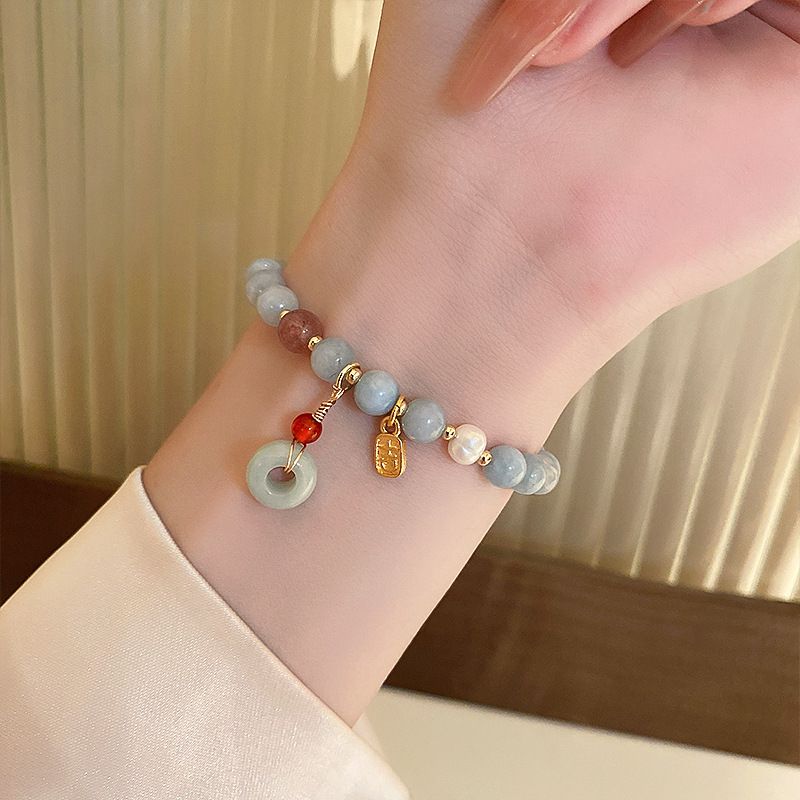 Lucky Cat Charm Blue Safety Lo - Ethnic Contemporary Fashion review and price