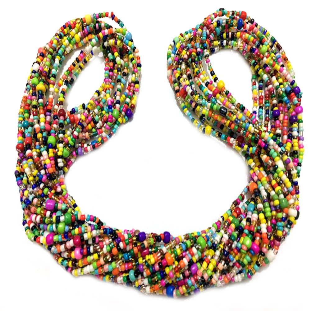 Women Layered Beaded Belly Cha - Ethnic Fashion Jewellery review and price