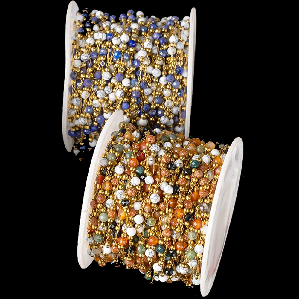 1Meter Elegant Mix Round Stone - Ethnic Fashion Jewellery review and price
