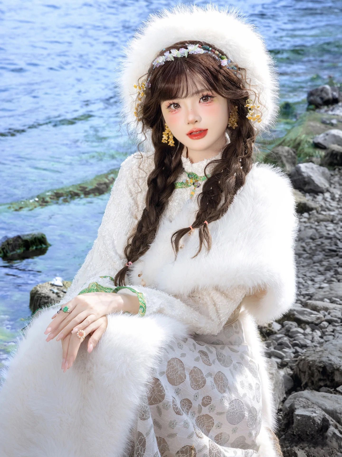 Tibetan Costume Photography Cl - Ethnic Fashion Clothing review and price