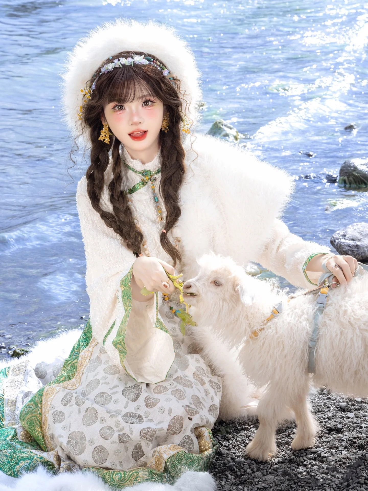 Tibetan Costume Photography Cl - Ethnic Fashion Clothing review and price