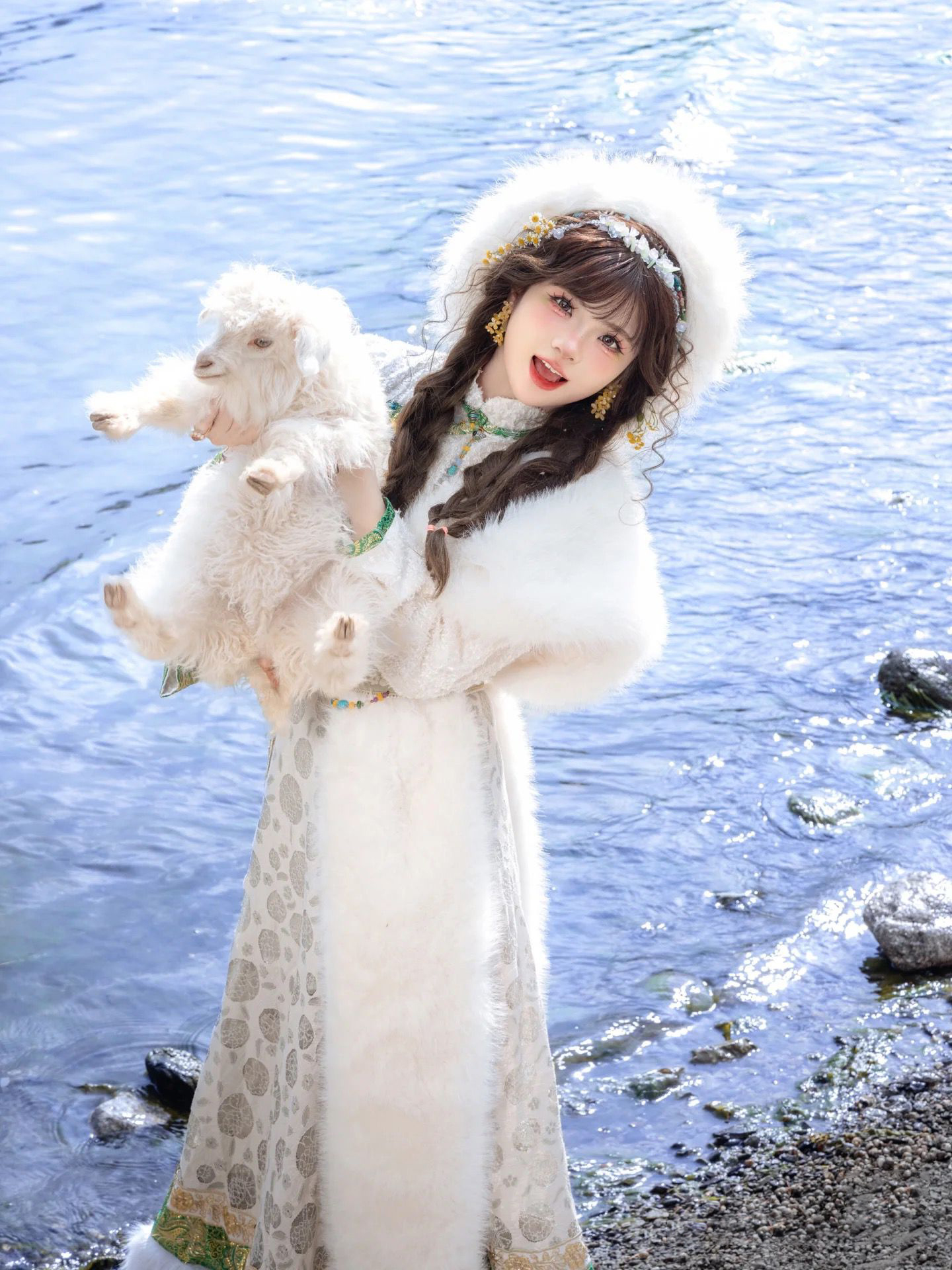 Tibetan Costume Photography Cl - Ethnic Fashion Clothing review and price