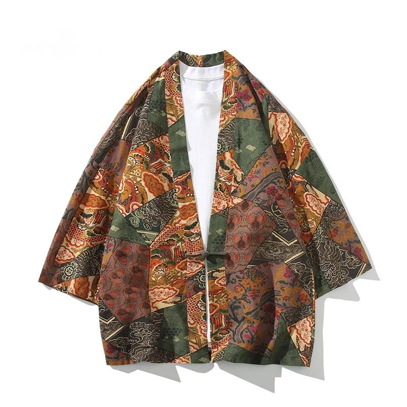 Ethnic Style Print Yukata Men  - Ethnic Fashion For Women review and price