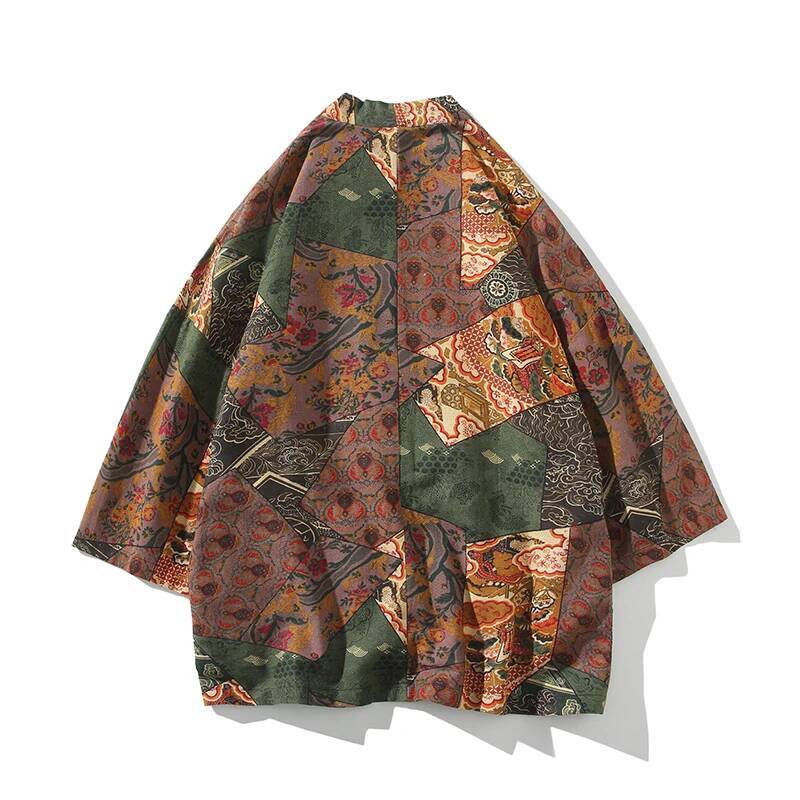 Ethnic Style Print Yukata Men  - Ethnic Fashion For Women review and price
