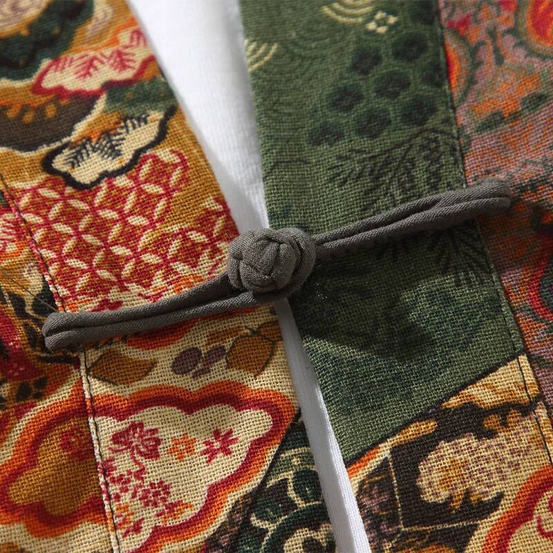 Ethnic Style Print Yukata Men  - Ethnic Fashion For Women review and price